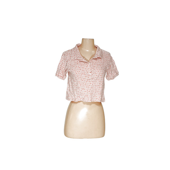 ZARA Orange Blouse - Size S - Picture 1 of 4
